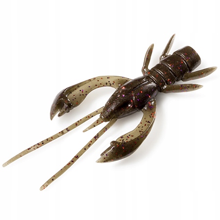 Real Craw 1.5", #050 Green Pumpkin Brown/Red & Purple 10szt