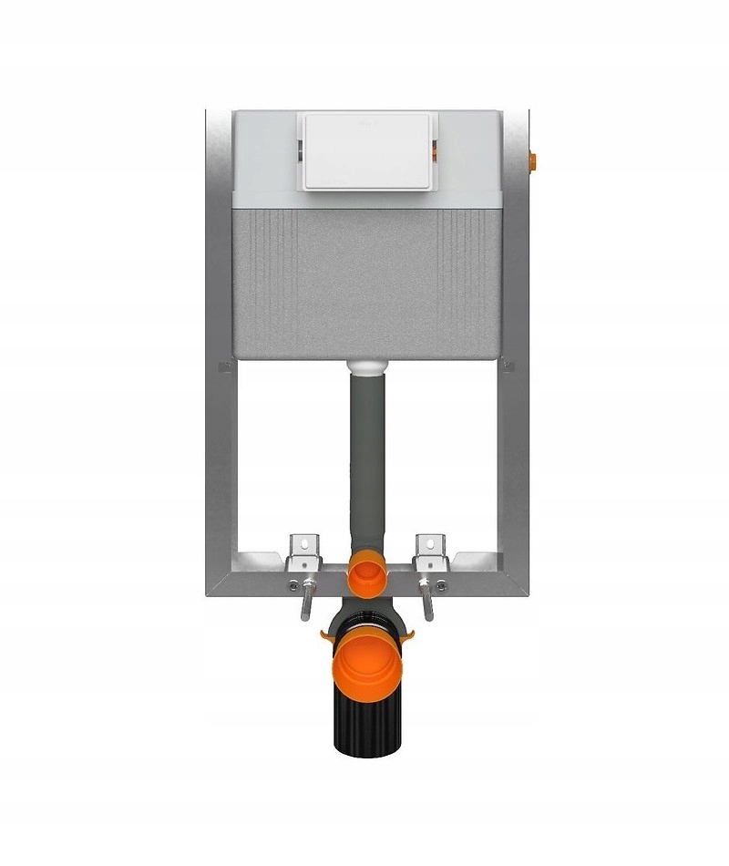 STELAŻ WC CERSANIT AQUA 92 NISKI H79 PRZYCISK ACCENTO CIRCLE CZARNY MAT EAN (GTIN) 5902115757303