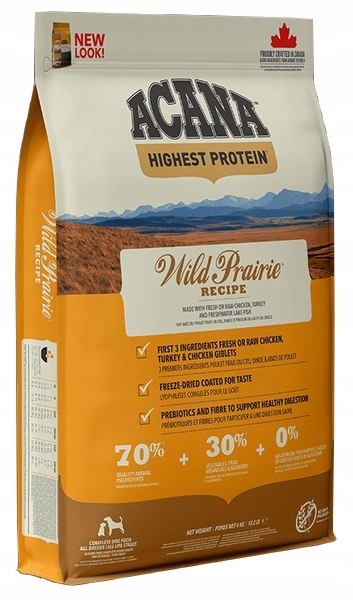Levně Acana Highest Protein Wild Prairie Krmivo pro psy 11,4 kg