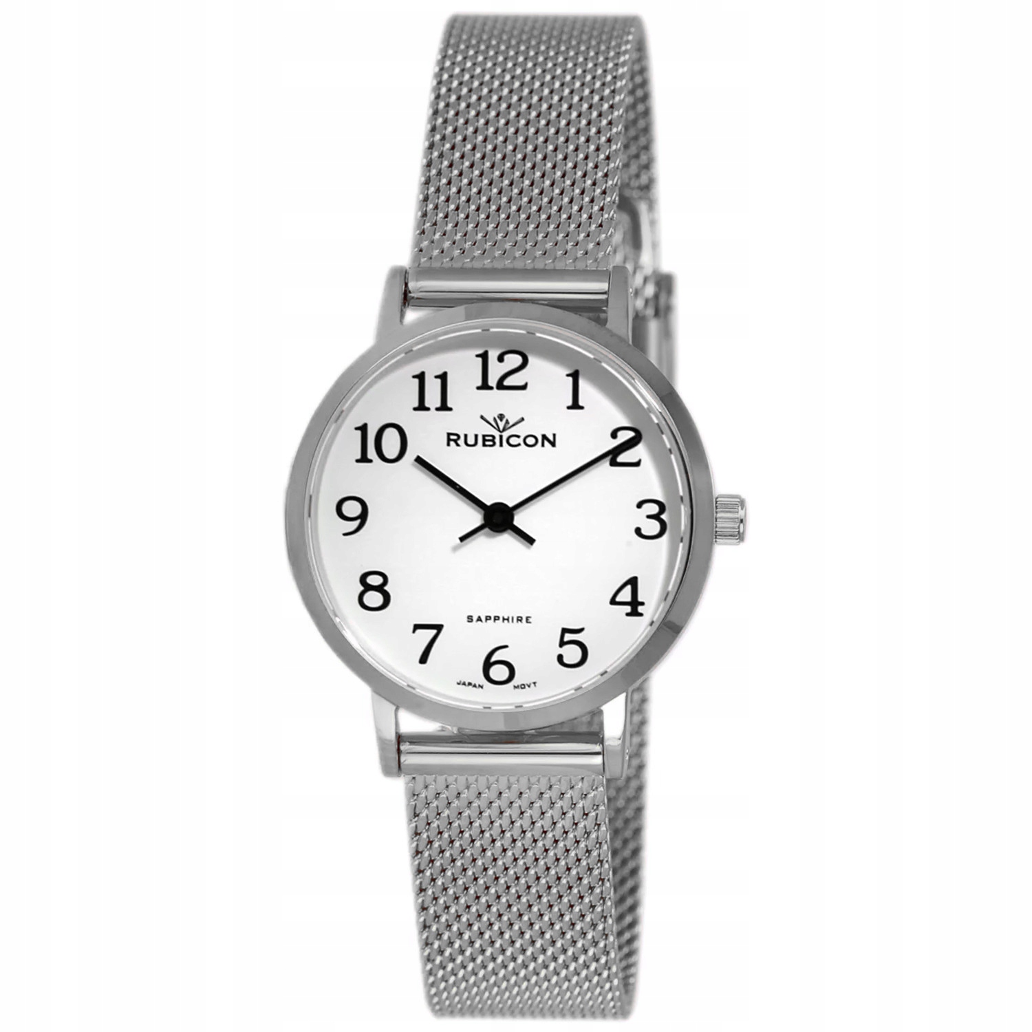 Dámské hodinky Rubicon RBN207 Zirkony stříbrné