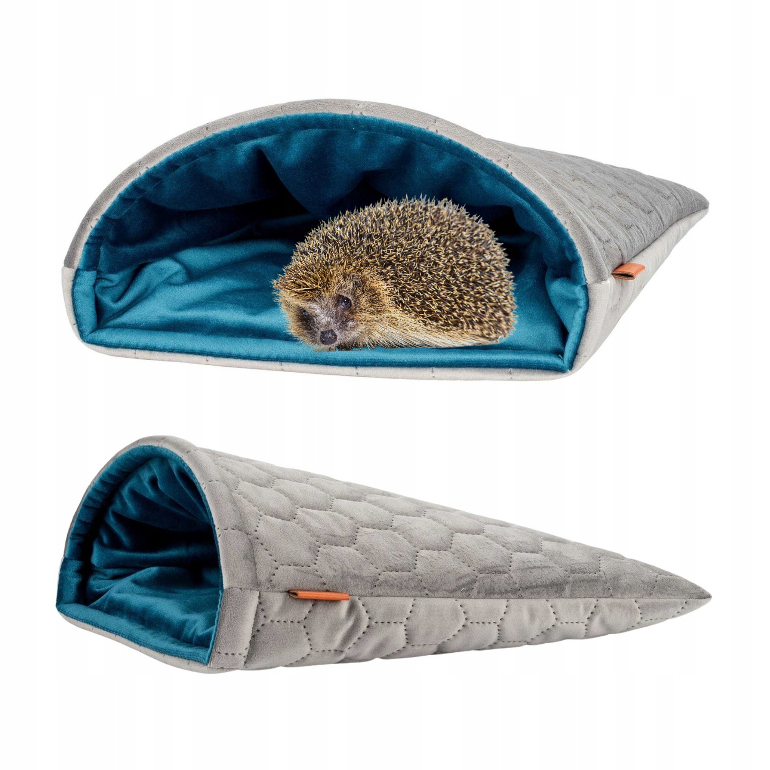 Levně Norka Tunel Velký Dům pro Ježka Křečka Prasátka Myšky Hlodavec 30x30 Šedý