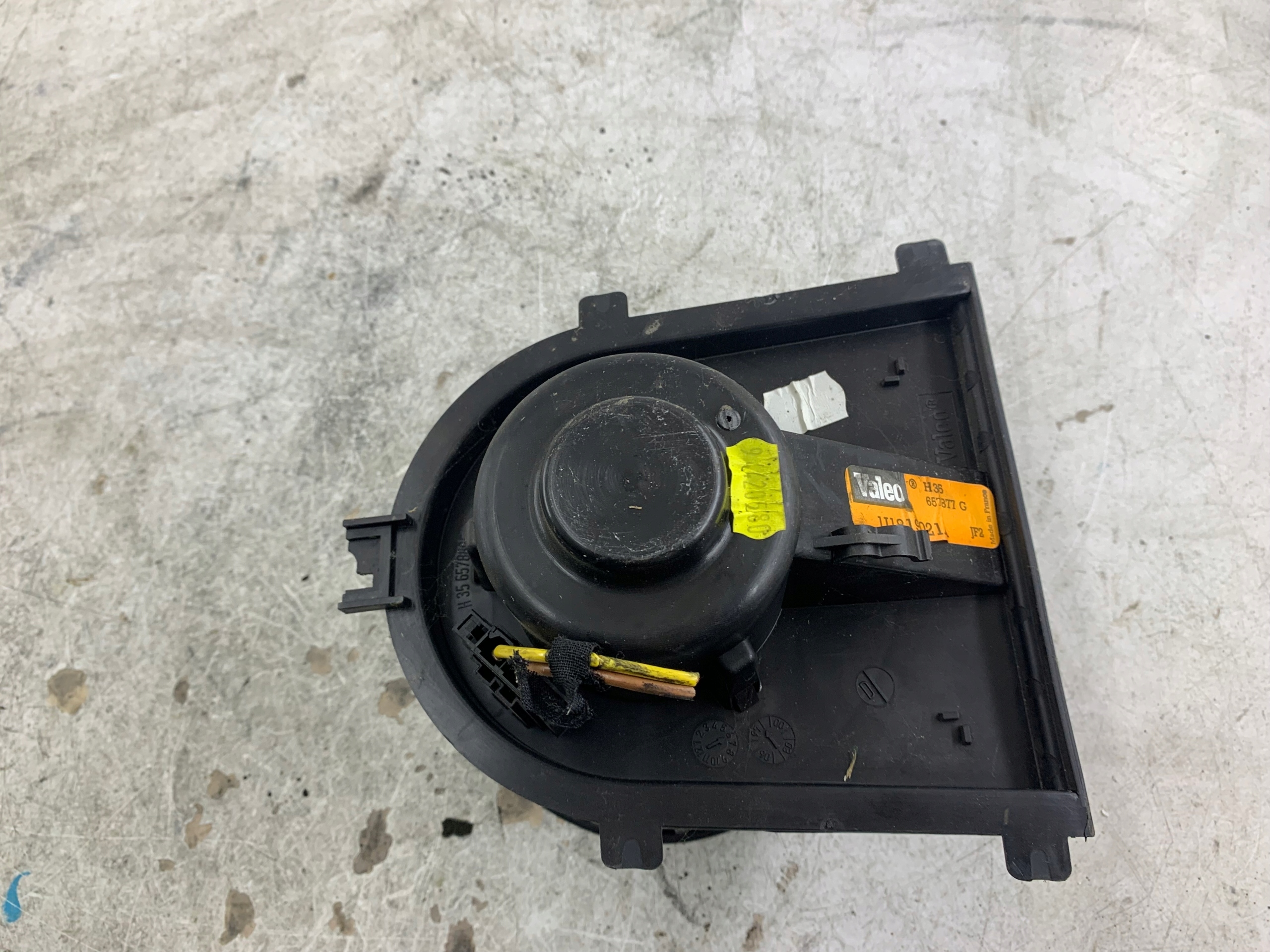 VW GOLF IV heating air conditioning devices 1J1819021A