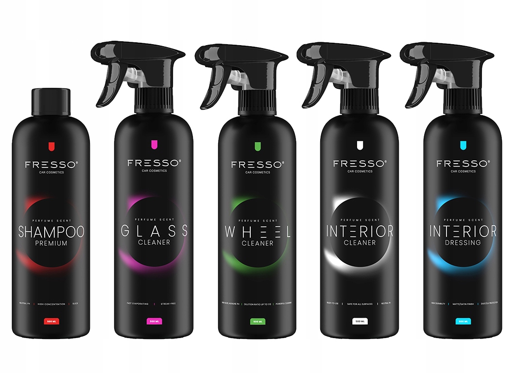 Fresso комплект косметики для автомобиля детализация 0,5 л