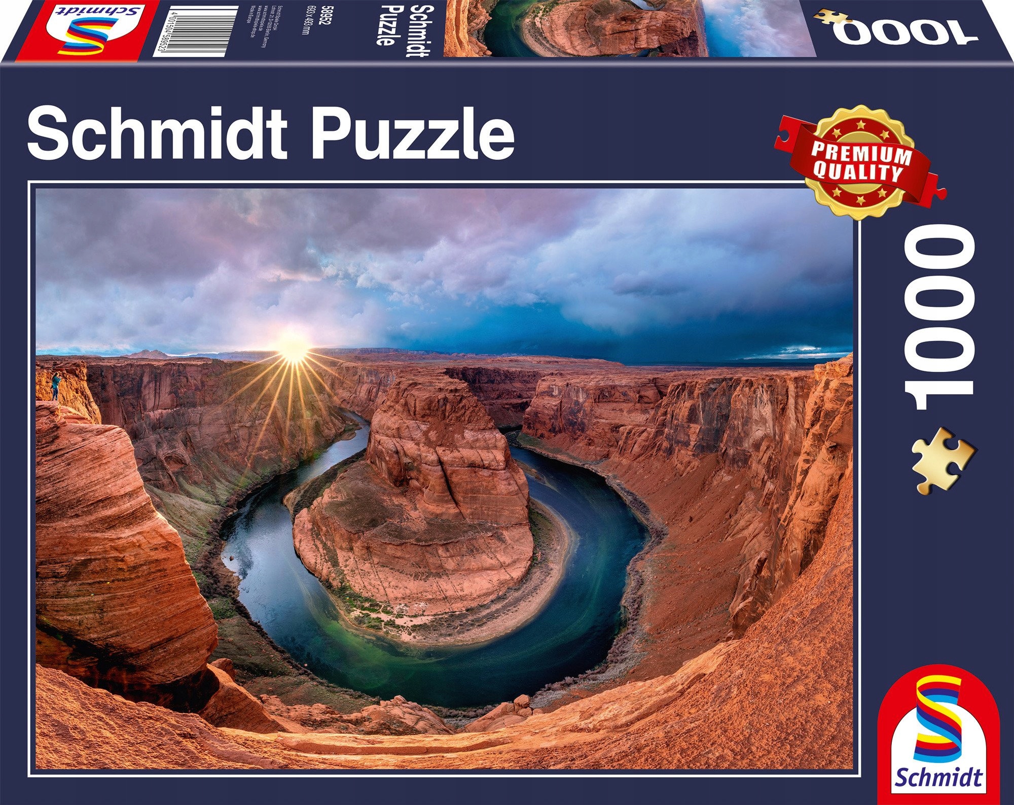 

Schmidt Pq Puzzle 1000 Kanion Glen rzeka Kolorado