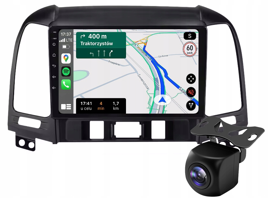 Hyundai Santa Fe Radio Navigace Android Auto Apple Carplay Kamera Bonus