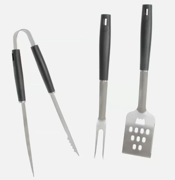 ZESTAW NARZĘDZI DO GRILLA STAL/PP