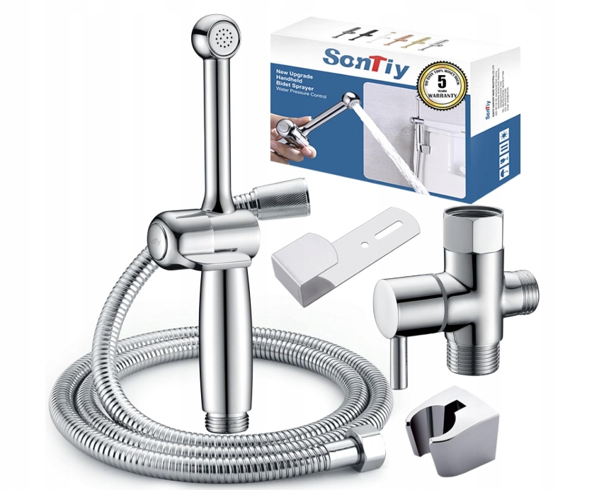 SonTiy Ruční tryska bidet na toaletu, mosazný bidetový nástavec