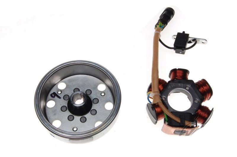 AI22513 - Генератор, іскровий генератор + Magneto 6 котушок, Piaggio 2t