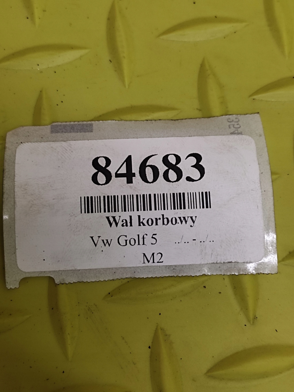 VW GOLF V 2.0 TDI crank