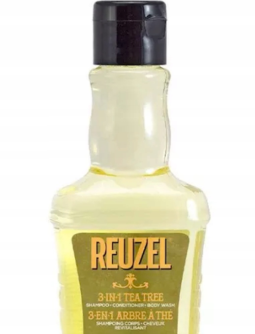 Reuzel 3v1 Tea Tree Pánský Šampon Gel kondicionérem 1l
