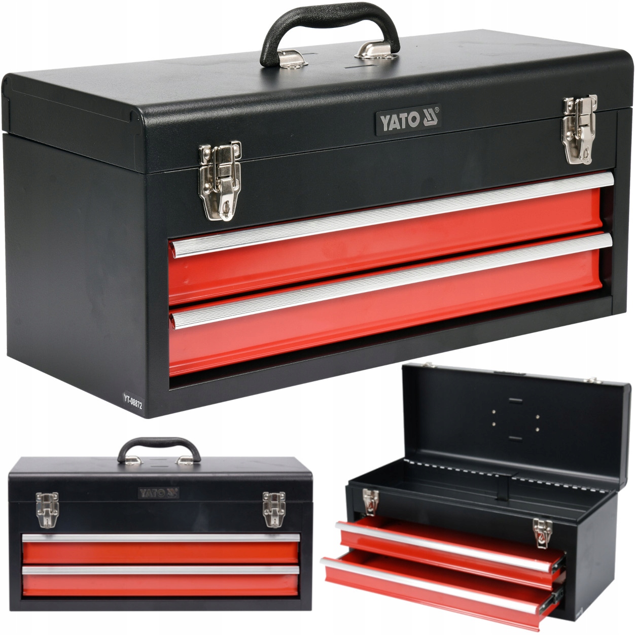 ЯЩИК ДЛЯ ИНСТРУМЕНТОВ 2 ЯЩИКА YATO YT-08872