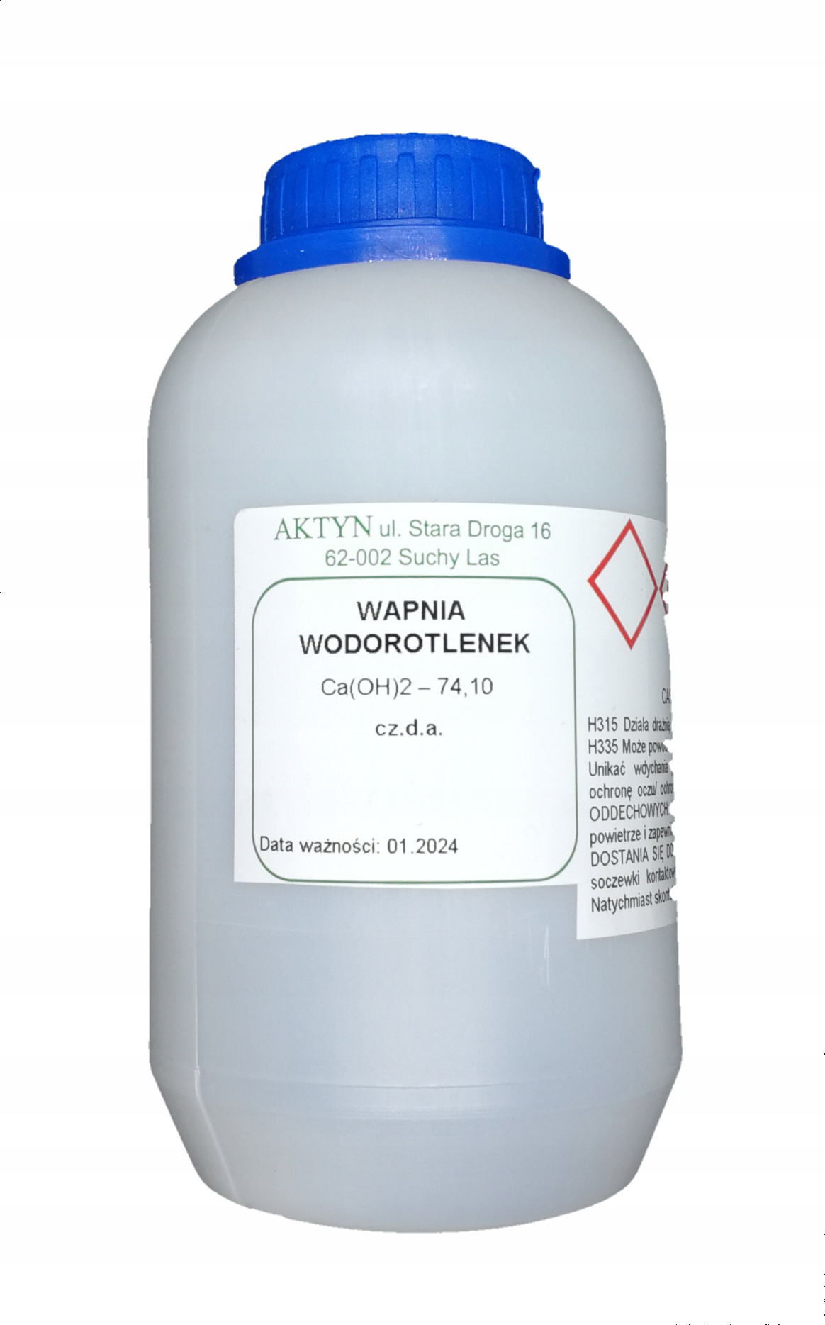 

Wodorotlenek Wapnia 1kg