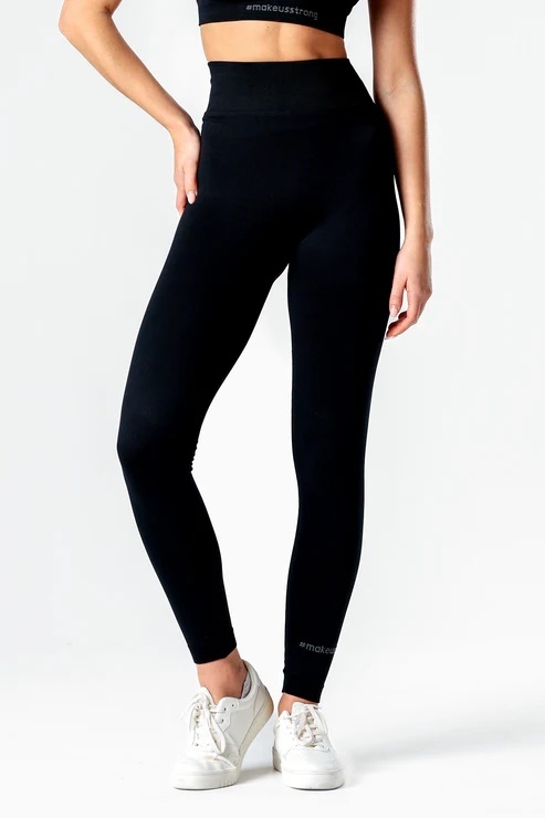 Make Us Strong Legginsy Georgia Push Up Pro Black Czarny S