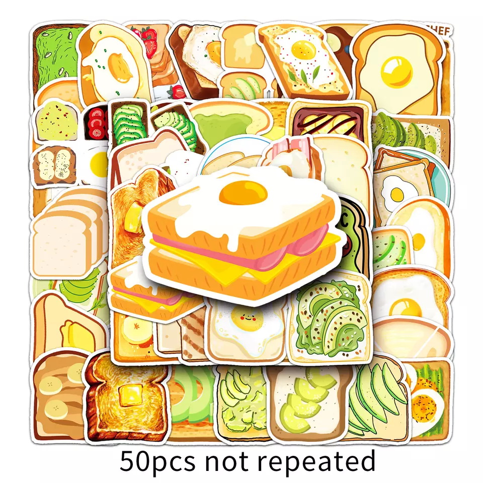 

Wlepki Kanapki MIX Naklejki Stickerbomb 50 szt