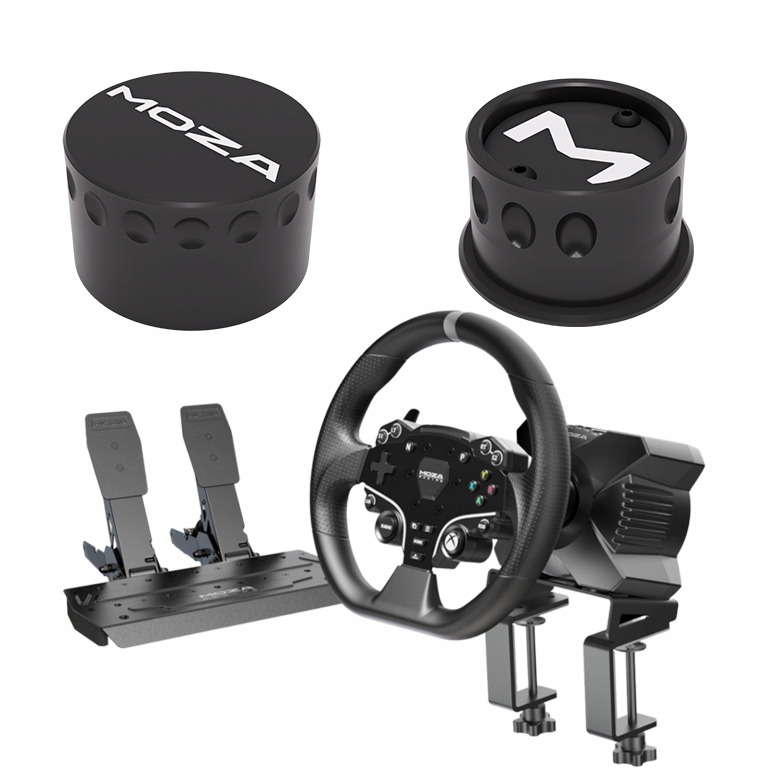 Zestaw kierownica z pedałami MOZA R3 Bundle Direct Drive RS053 Xbox PC
