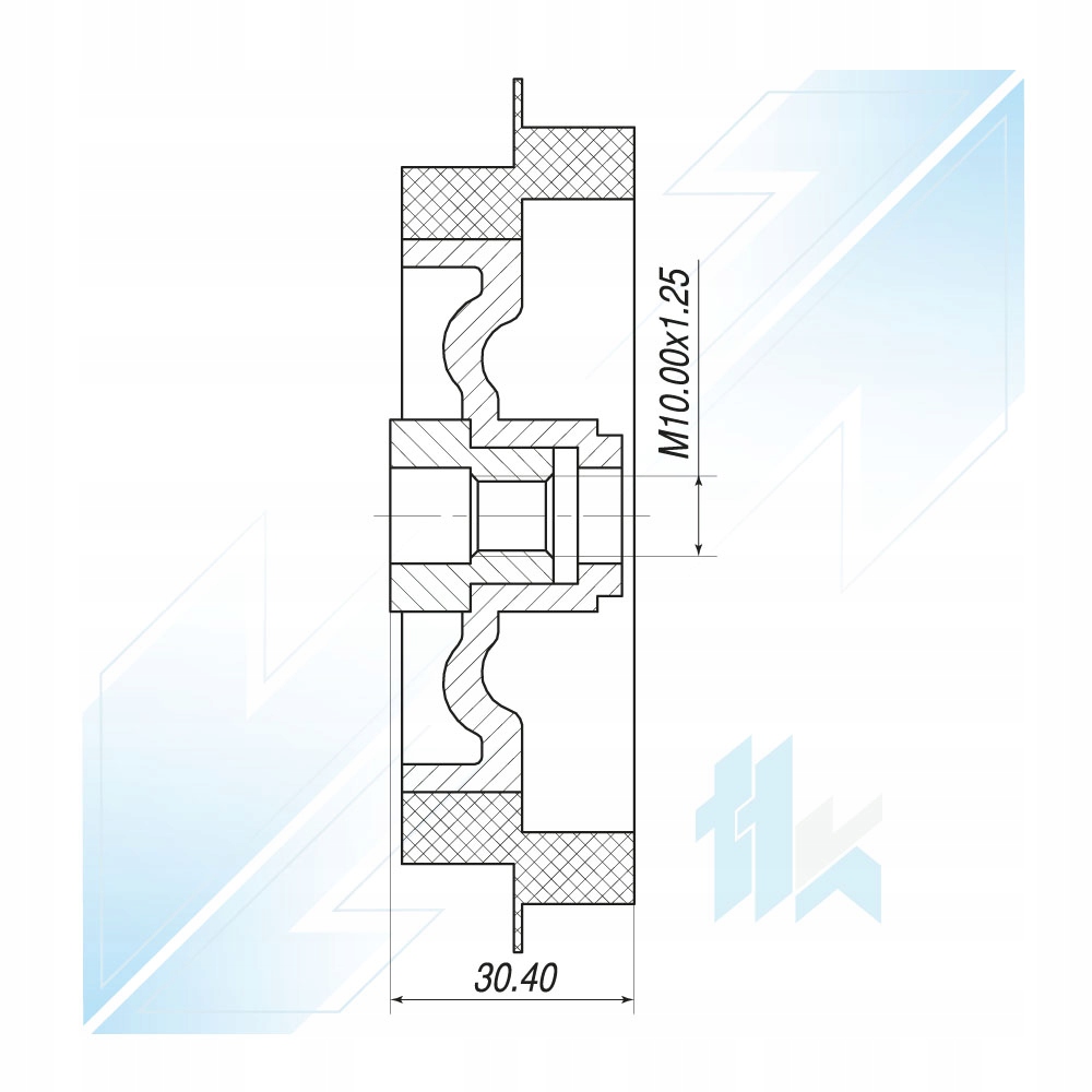 TARCZA SPRZĘGŁA SPRĘŻARKI BMW X3 35dX N57Z F25 Numer katalogowy części 115D7E7002