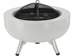 Ohnisko záhradné 3v1 S Rustem oceľové okrúhle Lund 43.5 cm