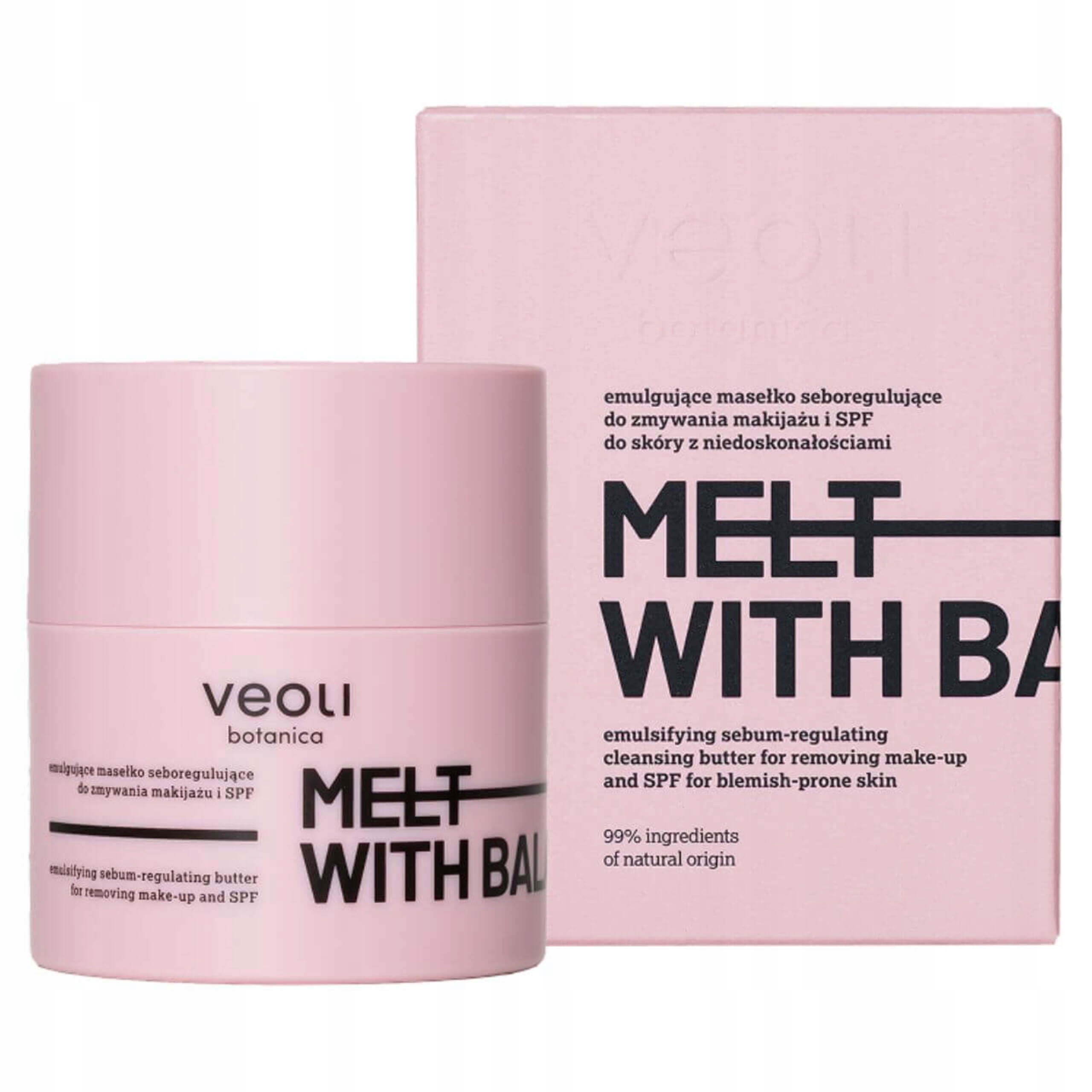 Veoli Botanica Seboregulační odličovací máslo Melt With Balance 40 g