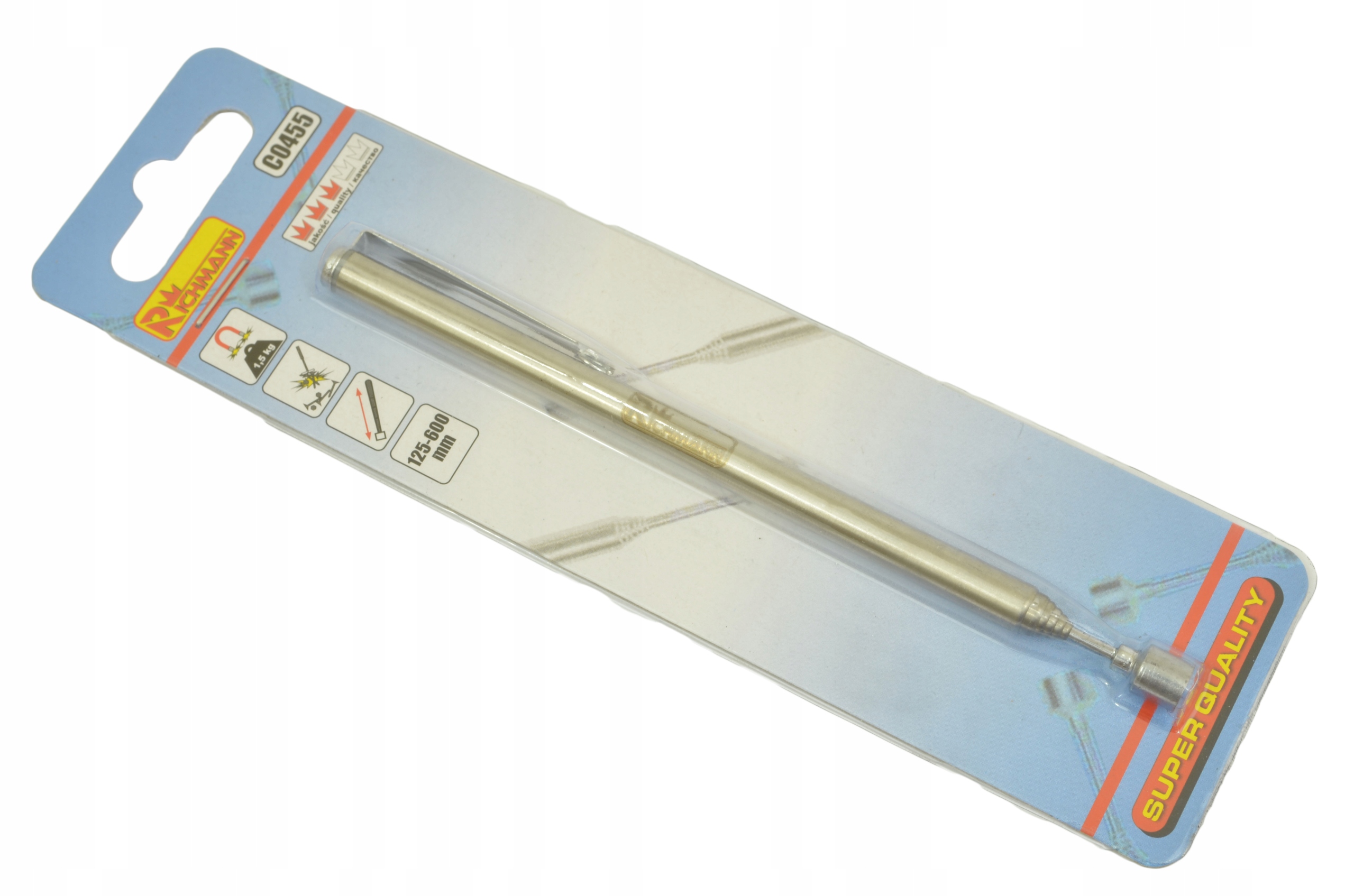 

Chwytak magnetyczny teleskopowy magnes 1,5kg 600mm
