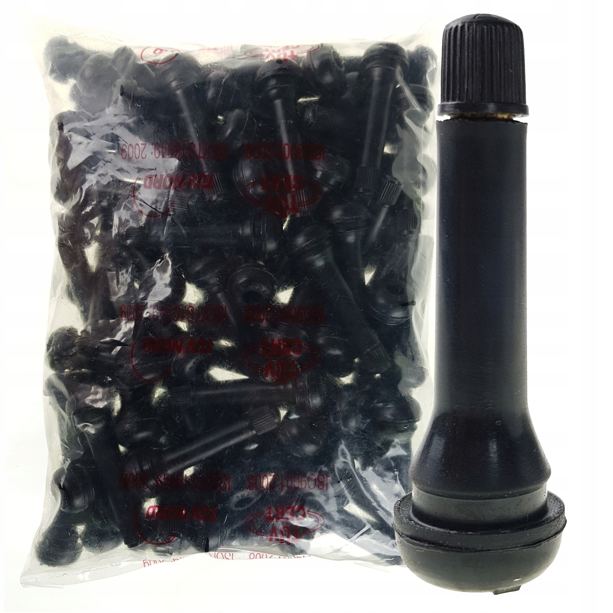 ZAWORY WENTYLE DO KÓŁ FELG TR418 100SZT BEZDĘTKOWE