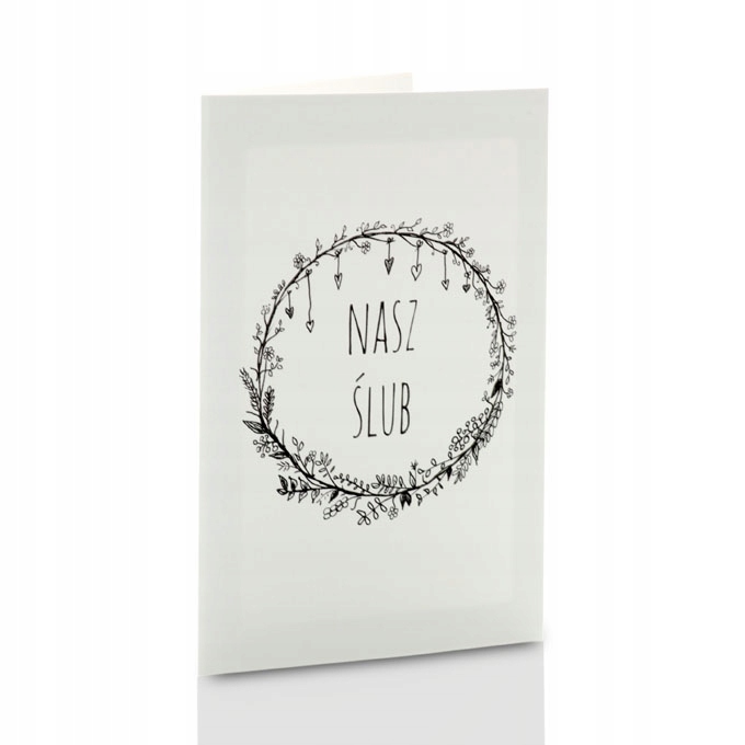 Mini-Album TS Nasz Ślub B&W dwa zdjęcia 1318