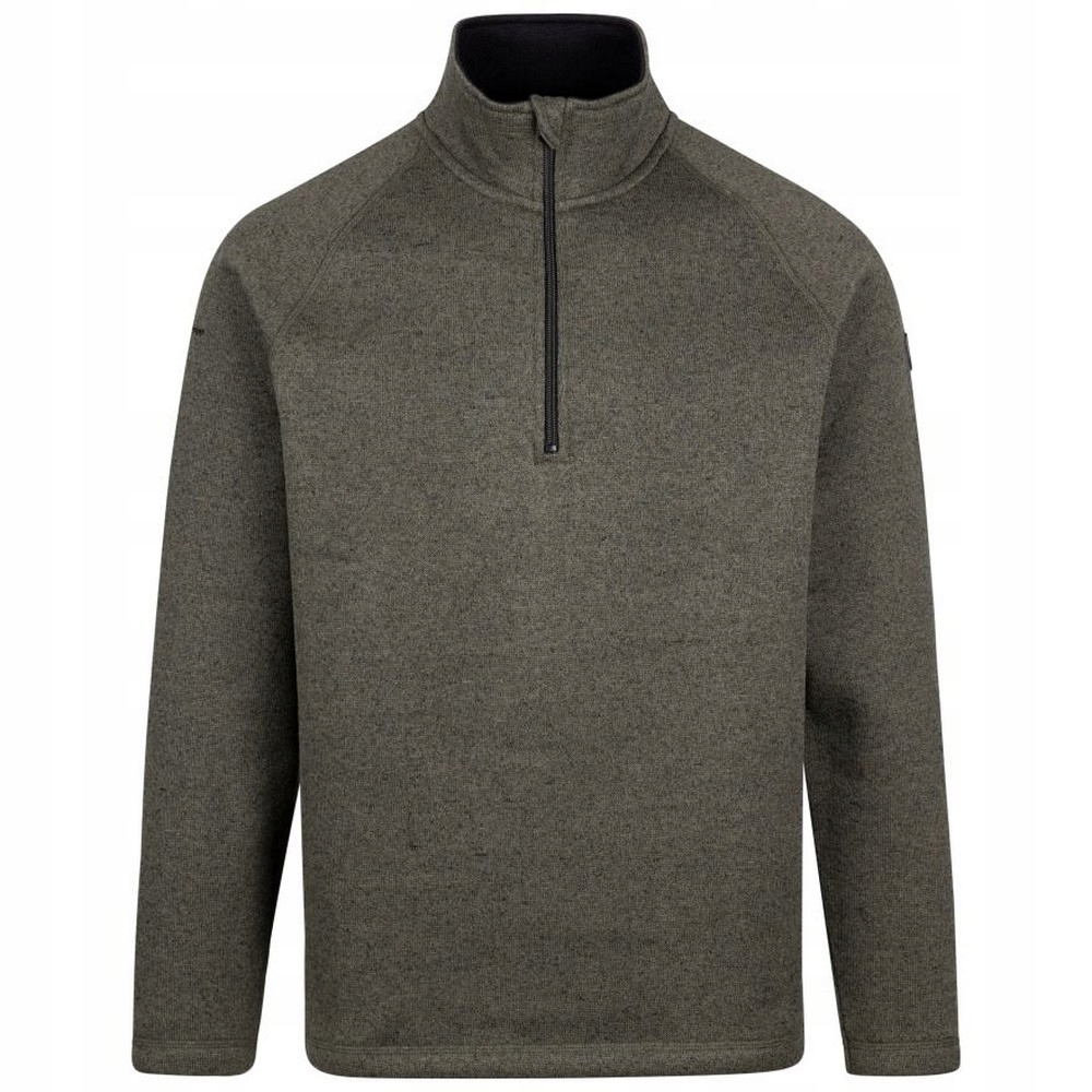 Trespass Bluza męska Corsham Marl Half Zip Fleece Top
