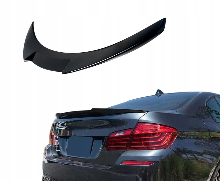 Spoiler Zadní Klapky Zavazadlového Prostoru Pro Bmw F10 Spoiler M4 Vzhled Černý Lesk