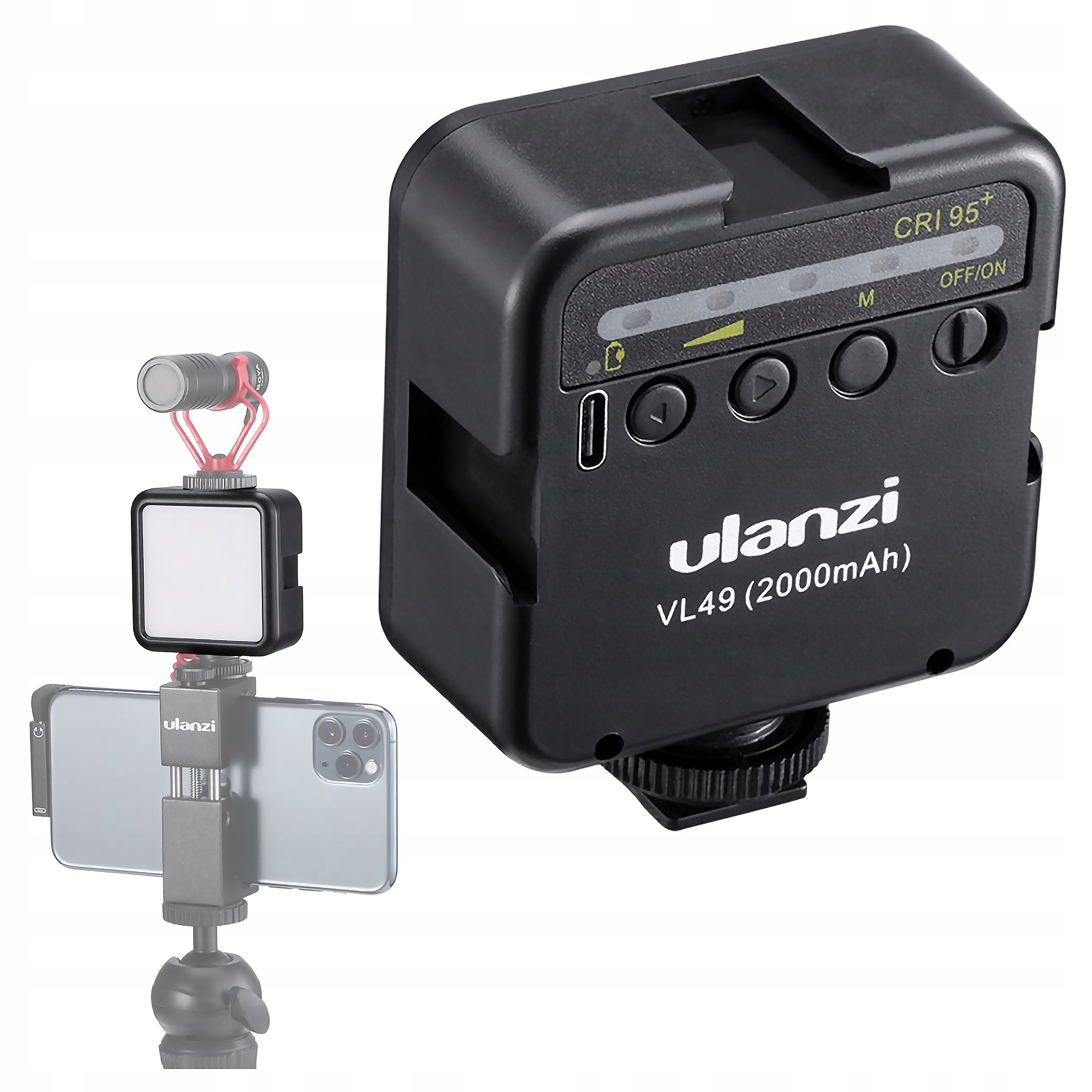 Osvětlovací lampa Ulanzi VL49 Led pro chytrý telefon