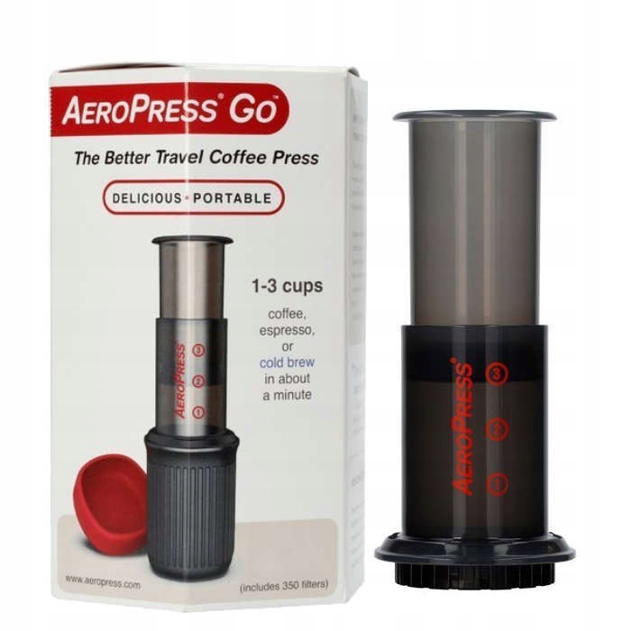 

Aeropress Go zaparzacz do kawy z filtrami