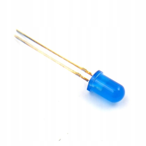 10× Dioda LED 3mm niebieska 10 sztuk BLUE Arduino ESP raspberry Pi RP2040