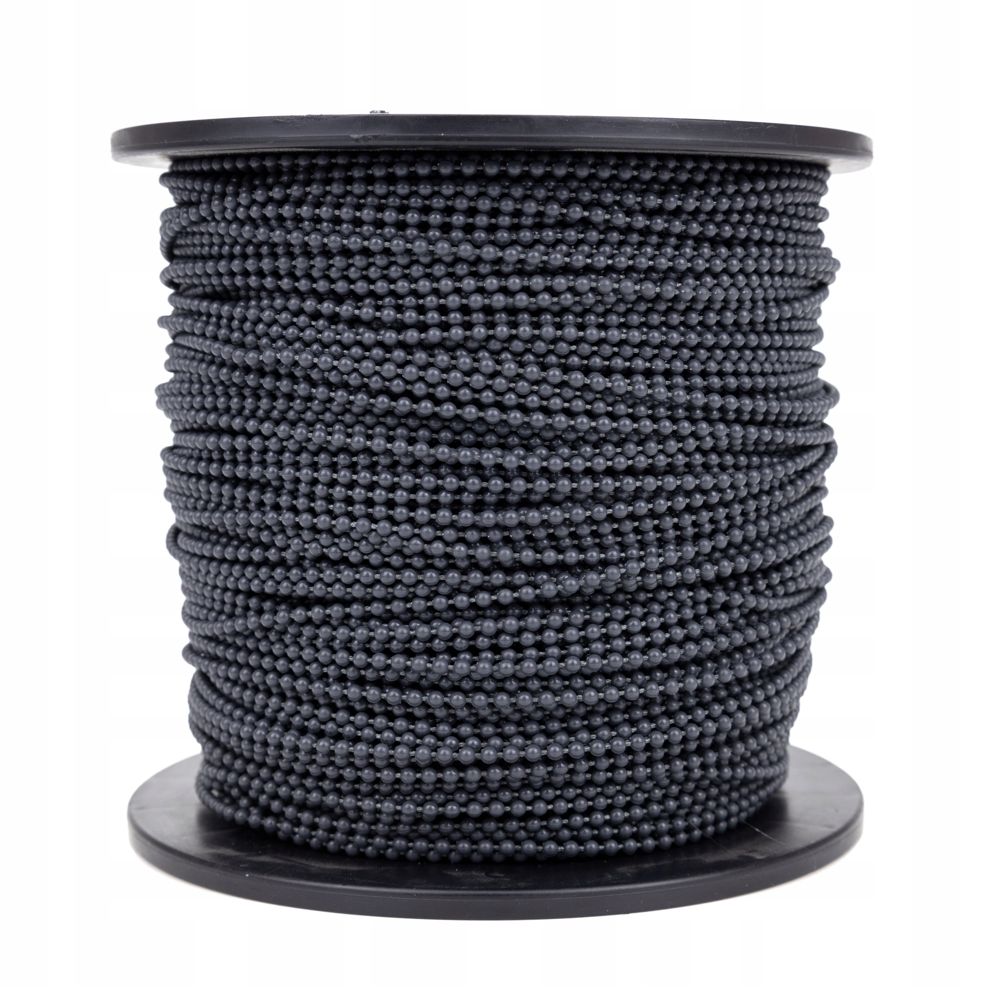 

10m-Łańcuszek kulkowy doRolet 3,2mm*4,5mm Antracyt