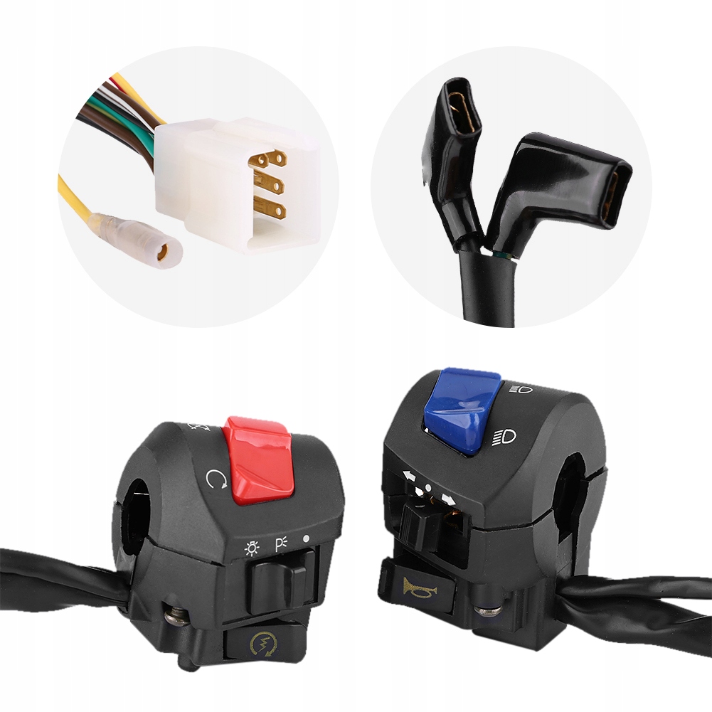 PRAWO I WYŁĄCZNIK MOTOCYKLOWY PRZEŁĄCZNIK LEWO