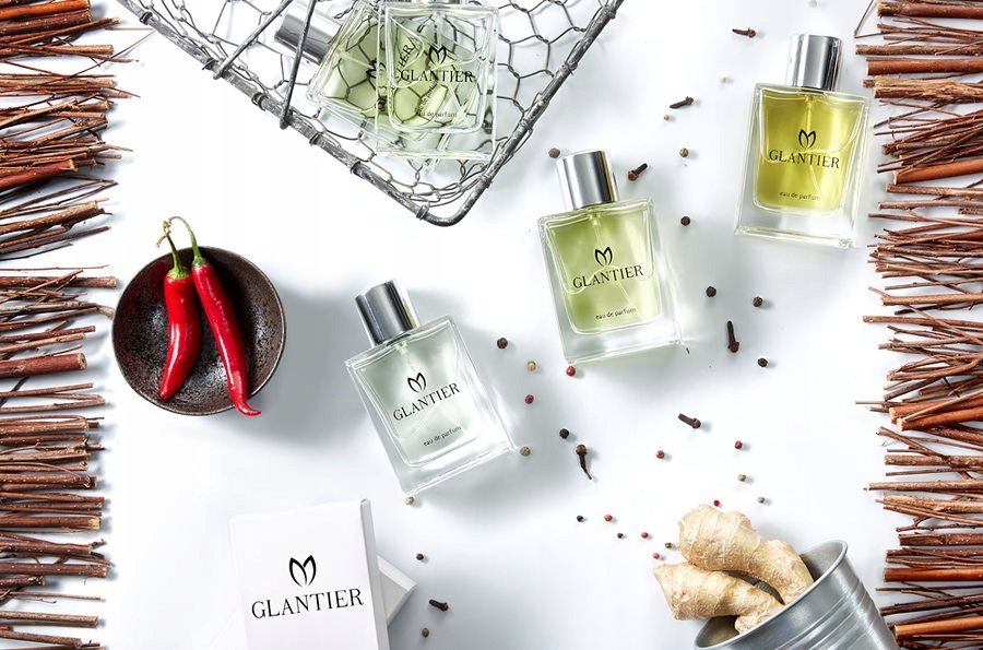 f4 GLANTIER nr 759 trwałe perfumy męskie + GRATIS Marka Glantier