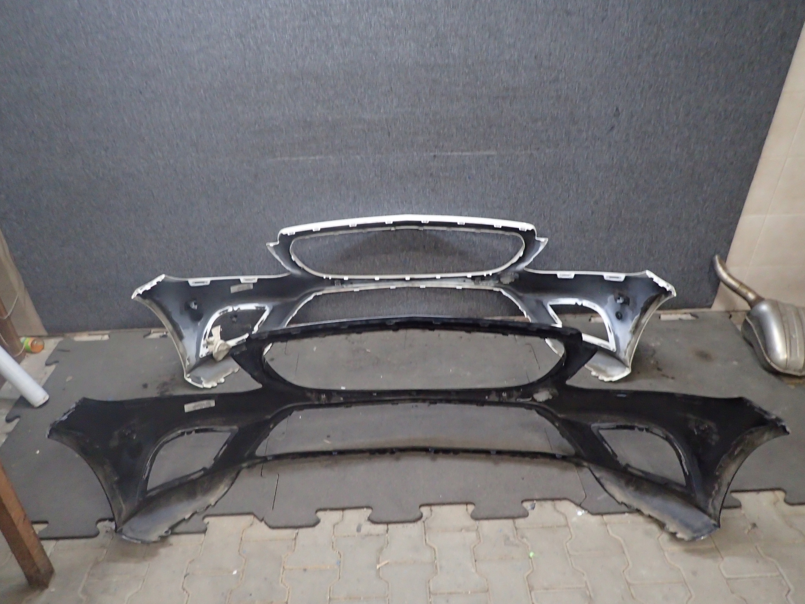 bumper front MERCEDES C KLASA W205 LIFT