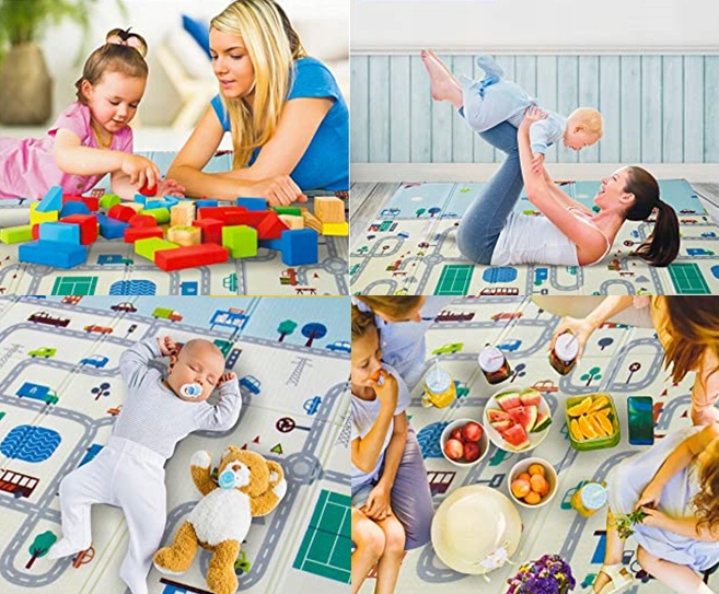 Mata edukacyjna piankowa dwustronna XPE 200x180cm Marka Active Hobby