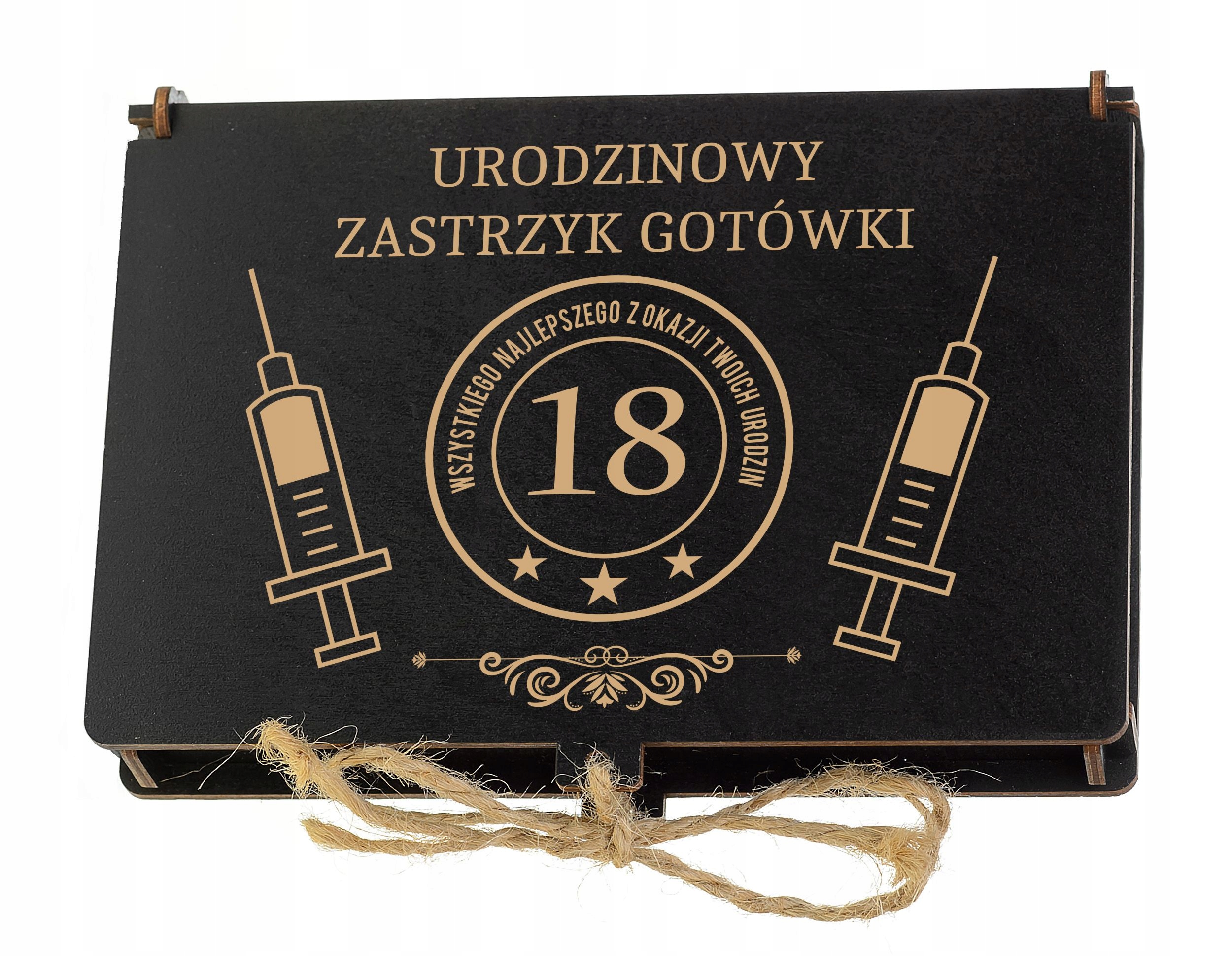 

Zastrzyk Gotówki 18 Urodziny 30 40 50 60 Prezent_