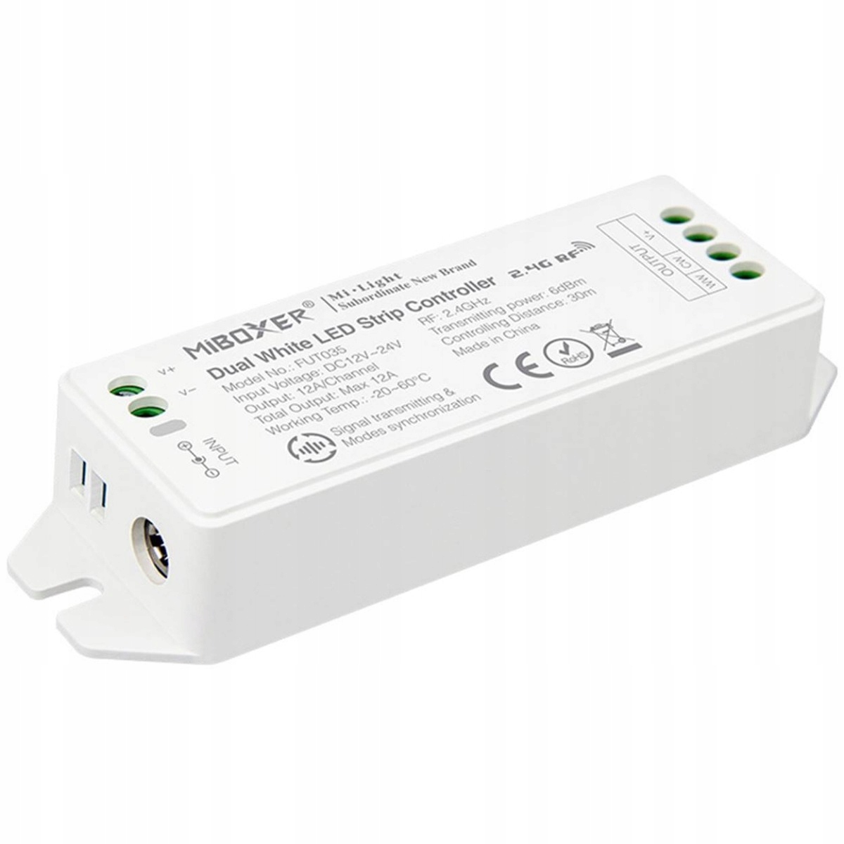 

Sterownik do taśm Led Cct Mi-Light Wi-Fi FUT035M