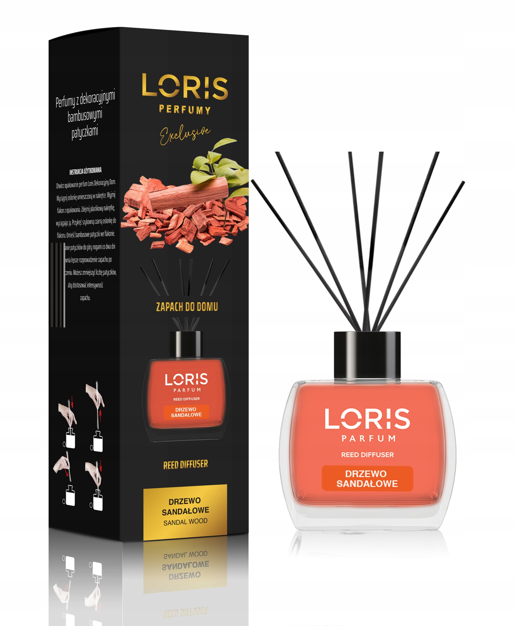 

Zapach Odświeżacz 120ML Loris Drzewo Sandałowe