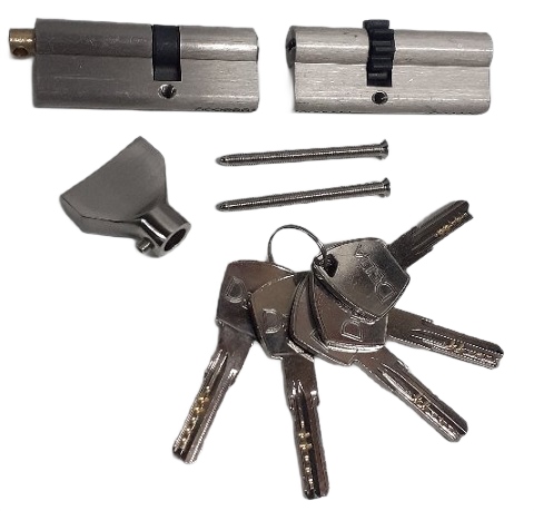 Vložky sys jednoho dveřního klíče Delta s ozubeným kolem Wew