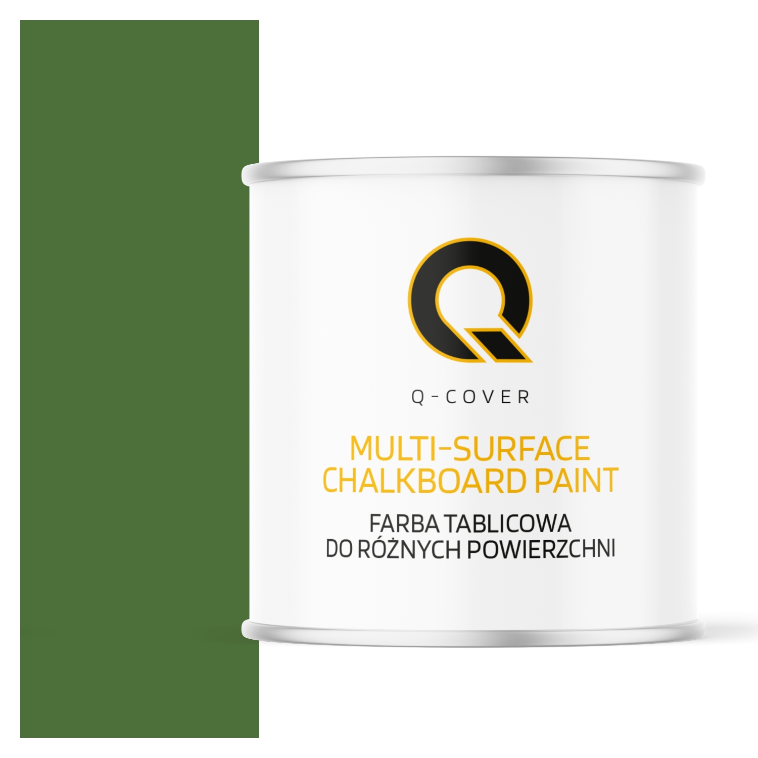 Tabuľová Farba Na Steny Písania Kriedou Zelená Trávnatá RAL6010 2,5L Matná