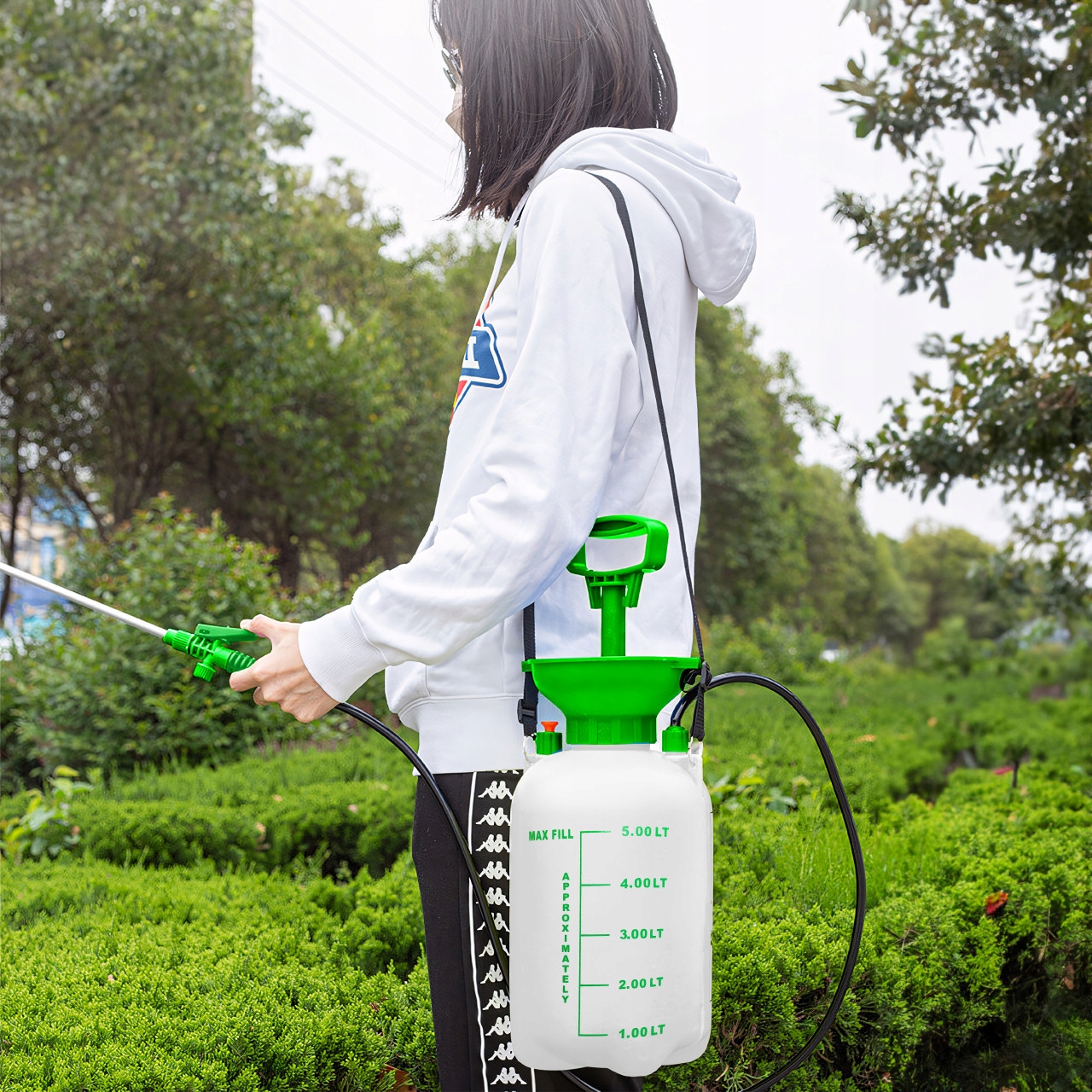 OPRYSKIWACZ CIŚNIENIOWY 5L LANCA OGRODOWY CIŚNIENIOWY RĘCZNY SPRYSKIWACZ Ciśnienie max 3 bar