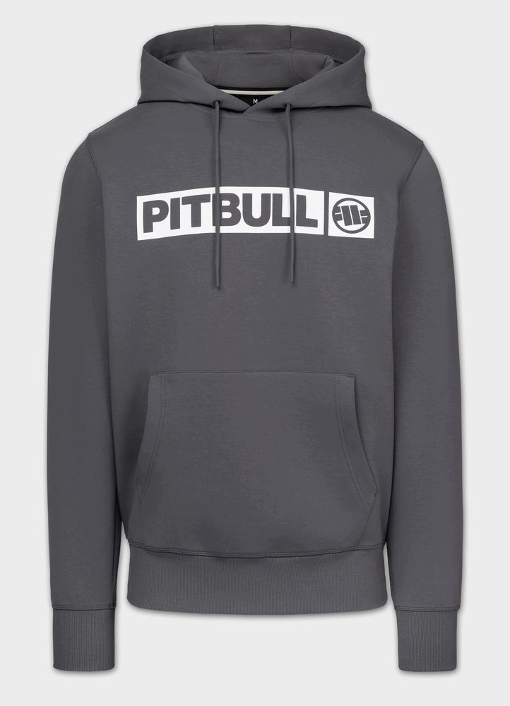 Pánská mikina s kapucí Pitbull, kapsa klokanka Charger