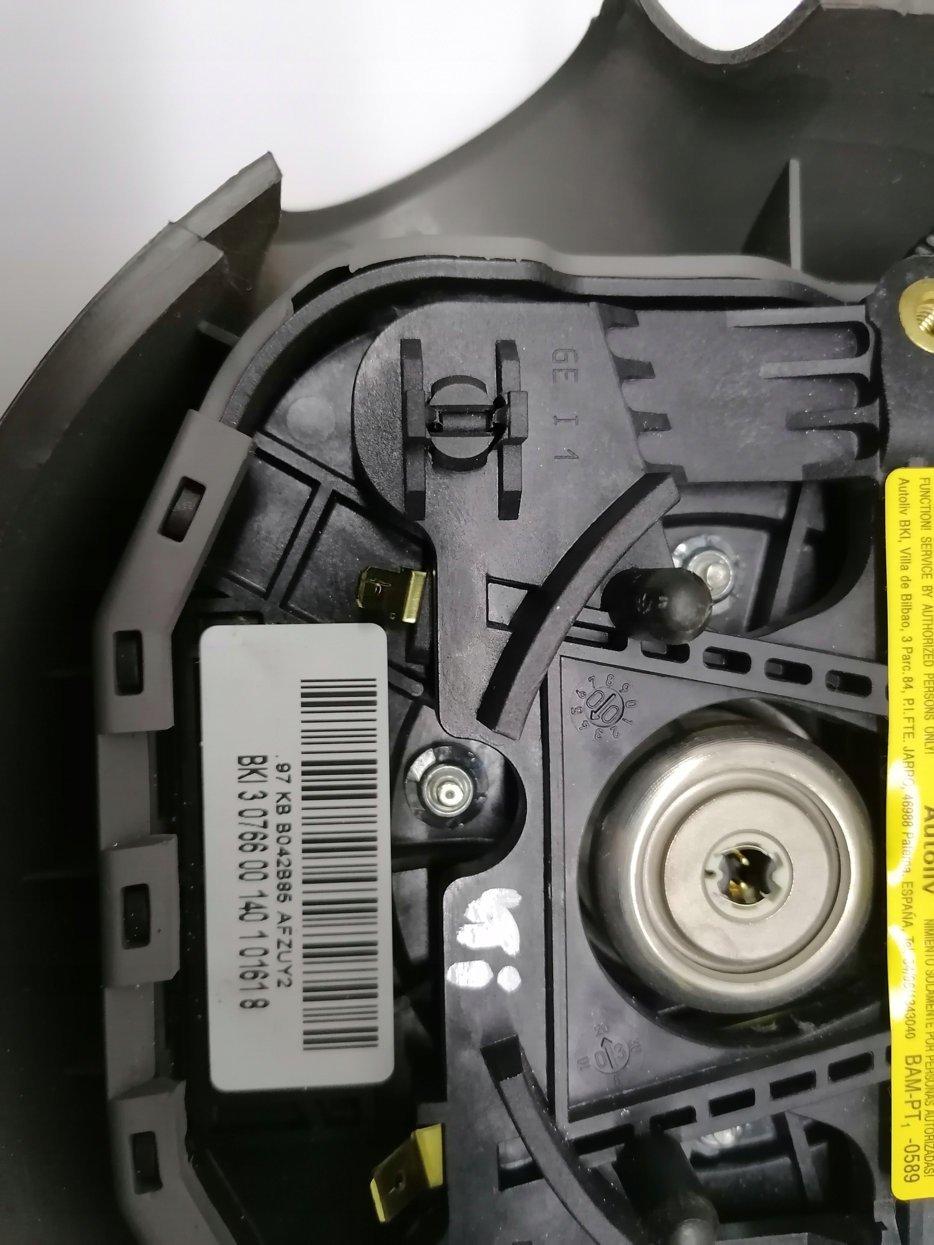 97KBB042B85 Airbag Volant Ford KA