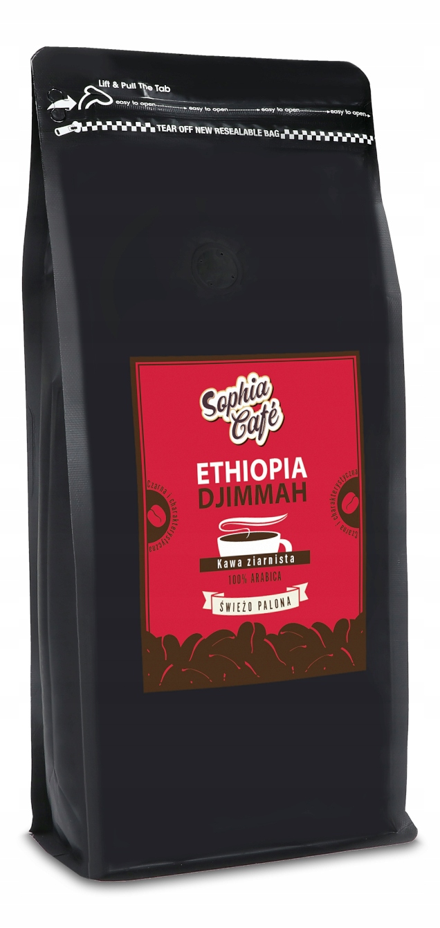 Dárek zdravá pravá káva káva Ethiopia Djimmah 1000 g