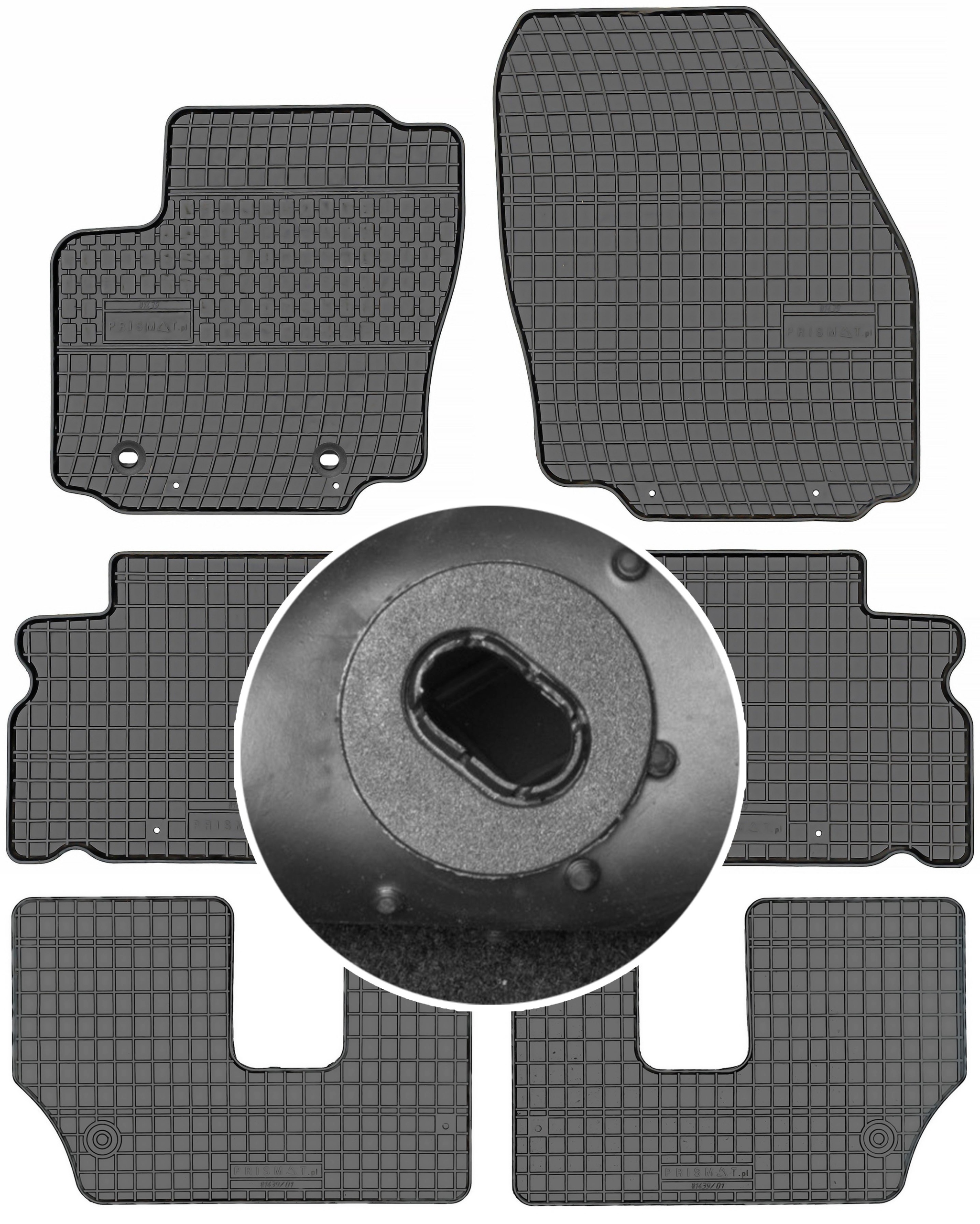 

Ford S-Max 7os 2006-2010 Dywaniki gumowe