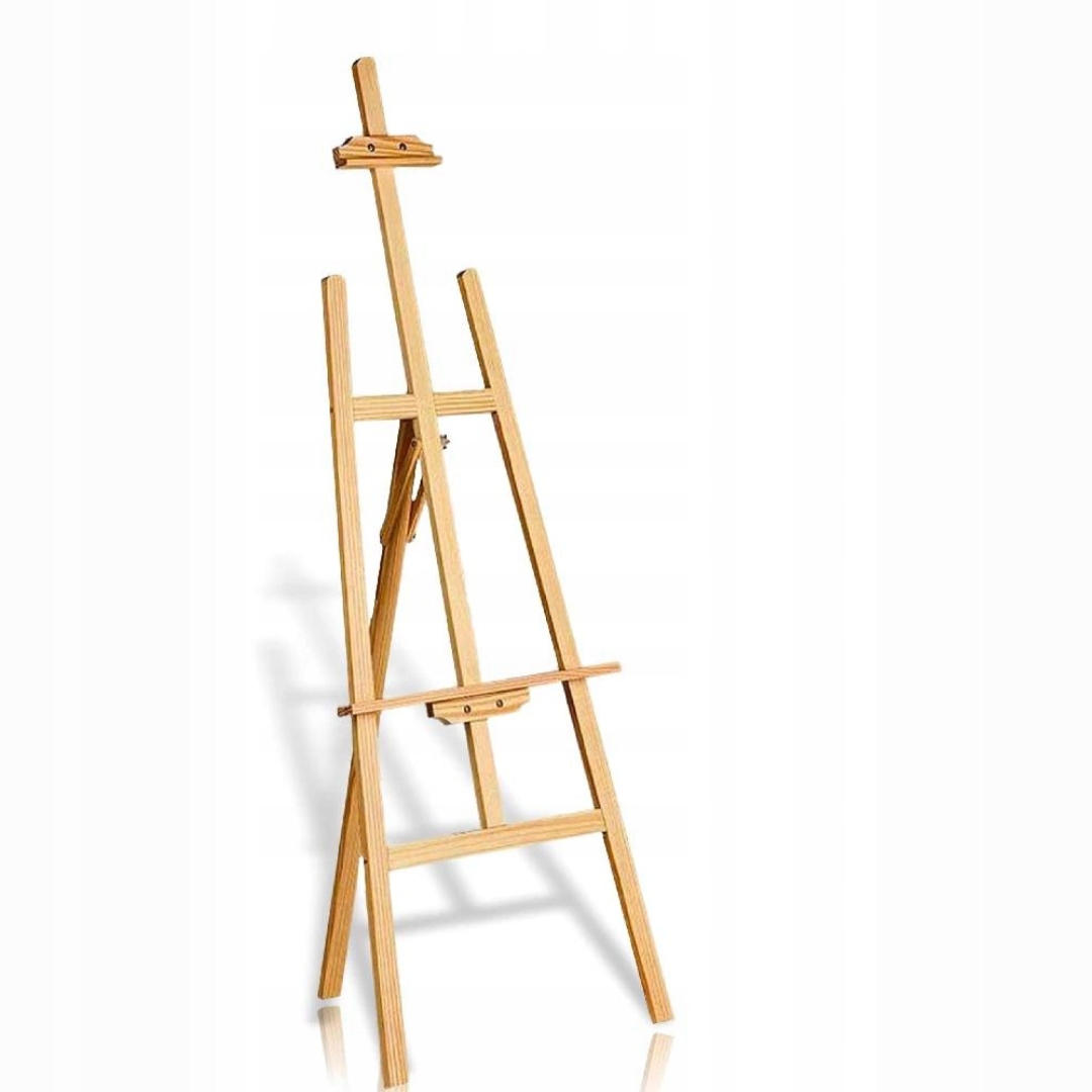 5x Stojánek pro dospělé děti Dřevěný 175cm Malířský Nastavitelný