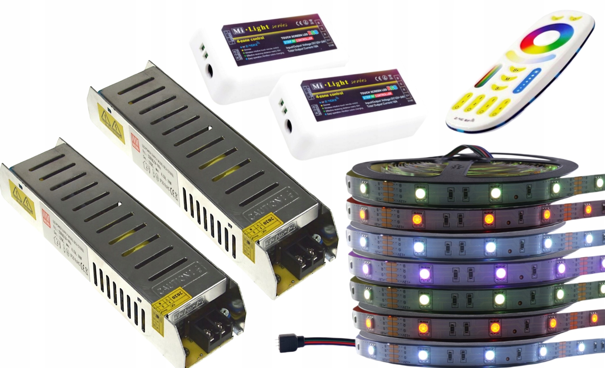 Sada Led pásikov Rgb 5050 Mi-Light Premium 4Z 35 m