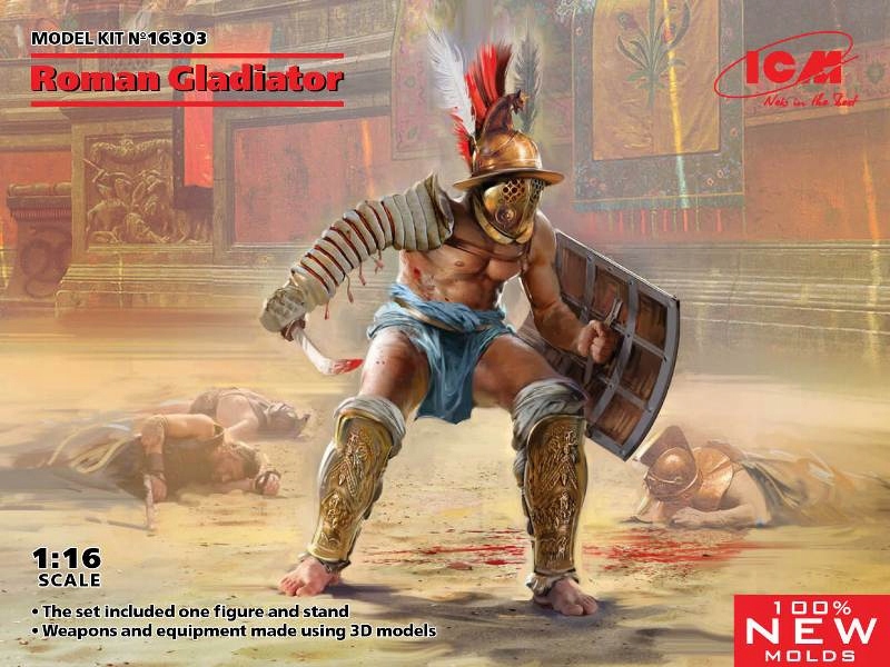 Roman Gladiator 1:16