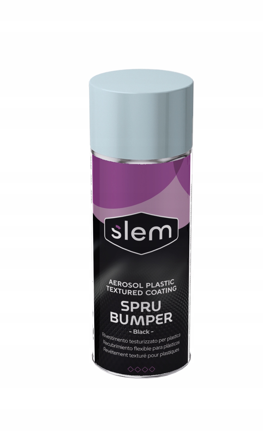 Slem Spru Bumper – Elastyczna powłoka strukturalna do plastików spray 400ml