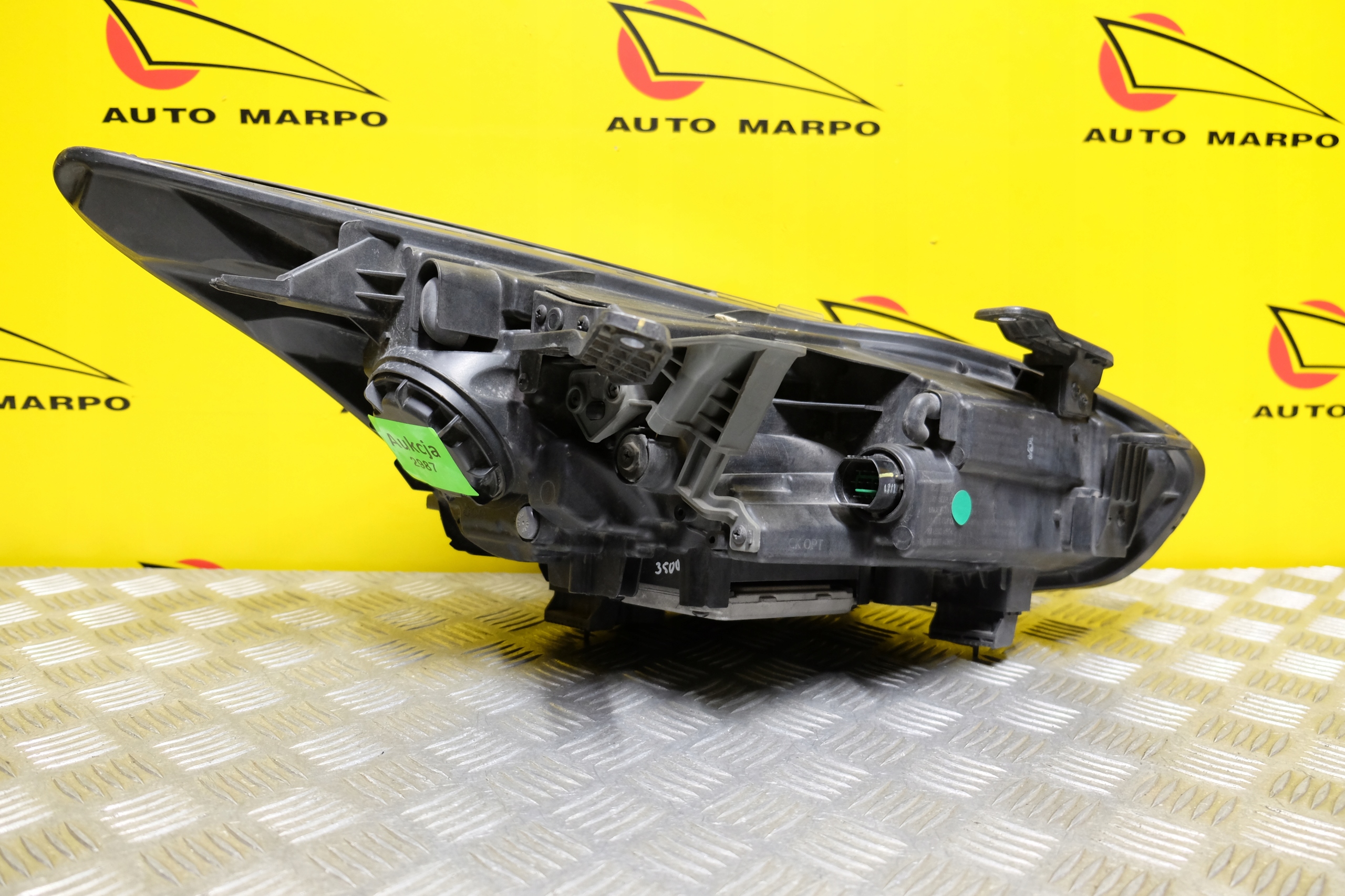 KIA STINGER 2018- REFLEKTOR LAMPA FULL LED SKRĘTNA L USA Wersja Amerykańska